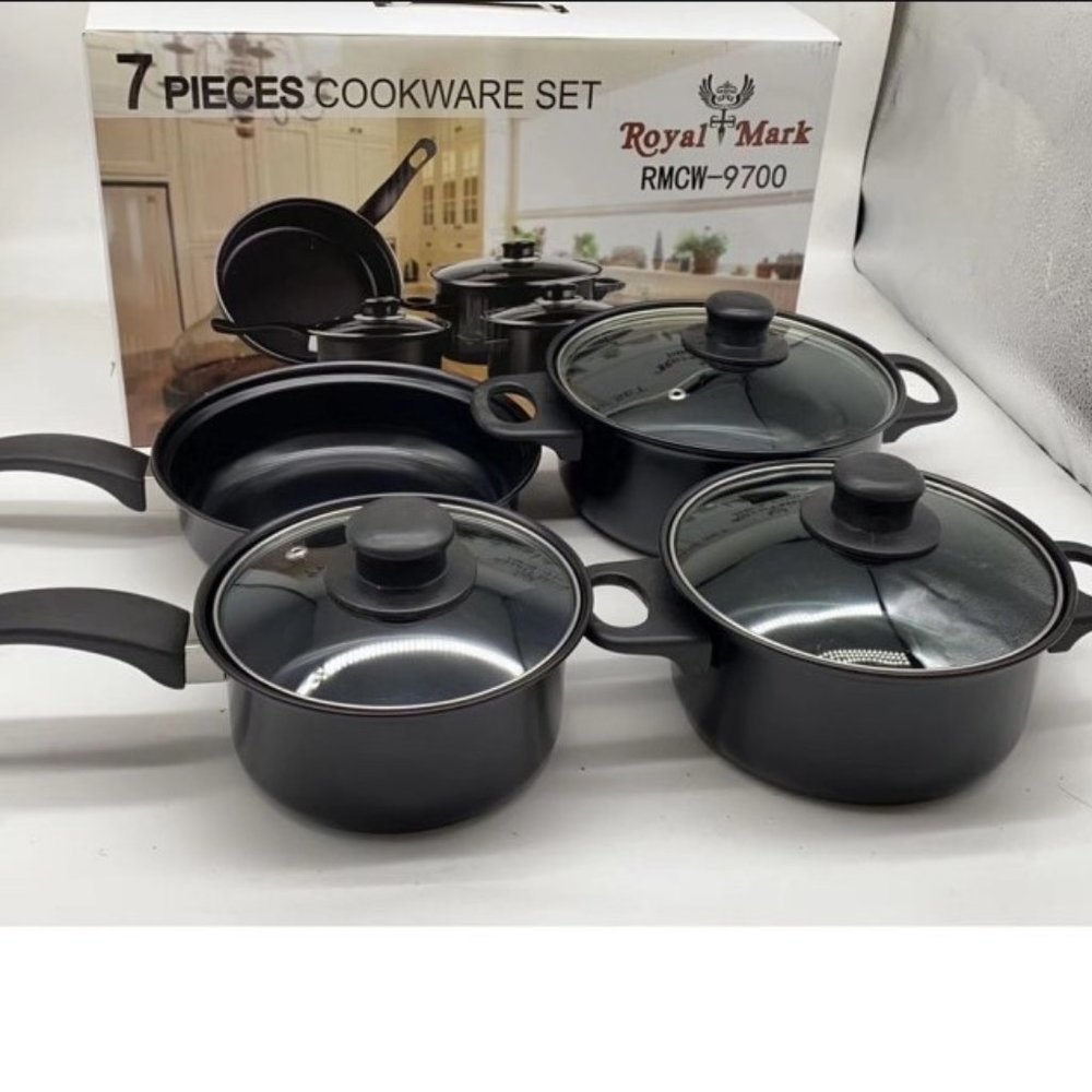 Royal Mark RMCW-9700 Seven Pieces Cookware Set